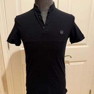 The Kooples Black Polo Shirt